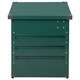Cutie de depozitare Cebrosa Metal 100 cm 62 cm Verde inchis