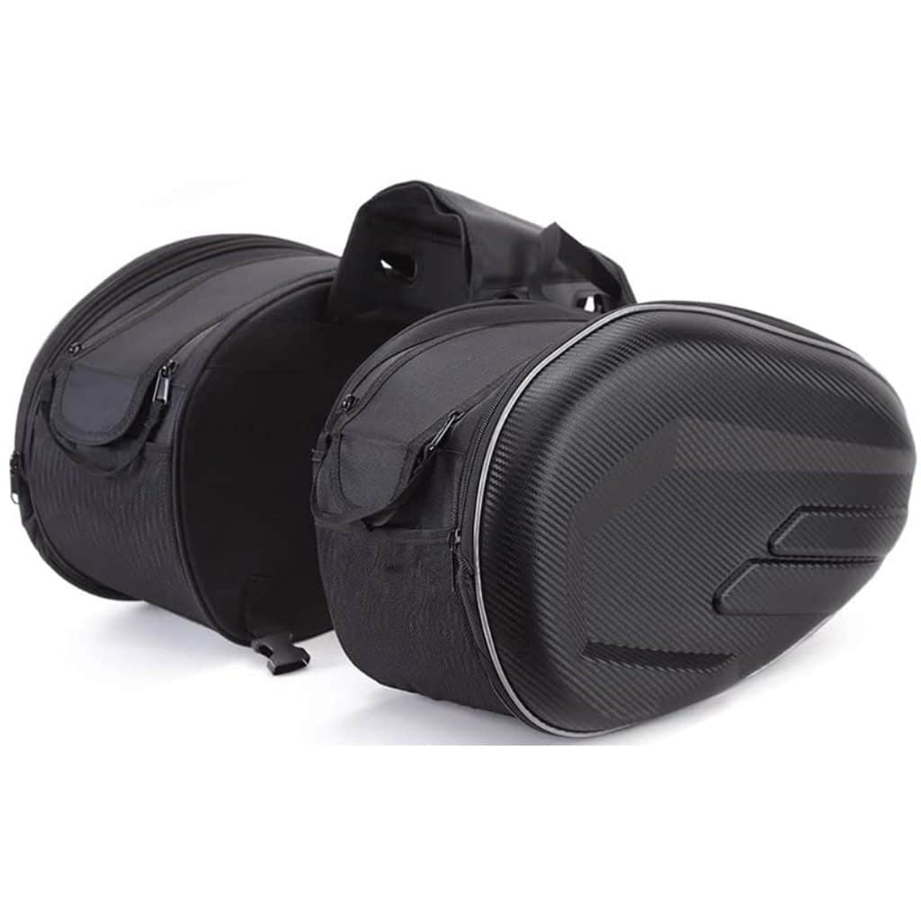 Set 2 genti laterale moto Speed1, Oxford 600D, extensibile 36–58L