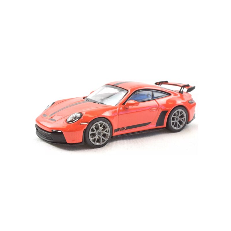 Macheta auto Porsche 911 (992) Gt3, Guards Red 1:64 Minichamps