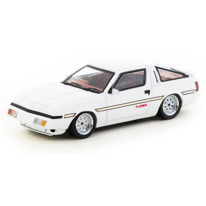 Macheta auto Mitsubishi Starion Alb 1:64 Tarmac