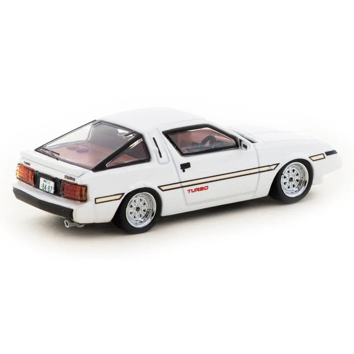 Mitsubishi Starion Fehér 1:64 Aszfalt modellautó