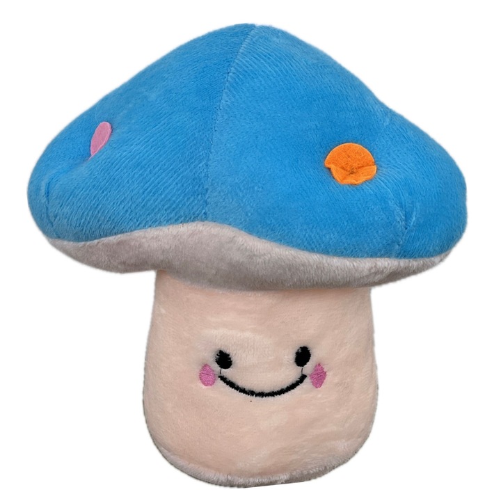 Jucarie plus, Ciupercuta, Albastru, 19 cm