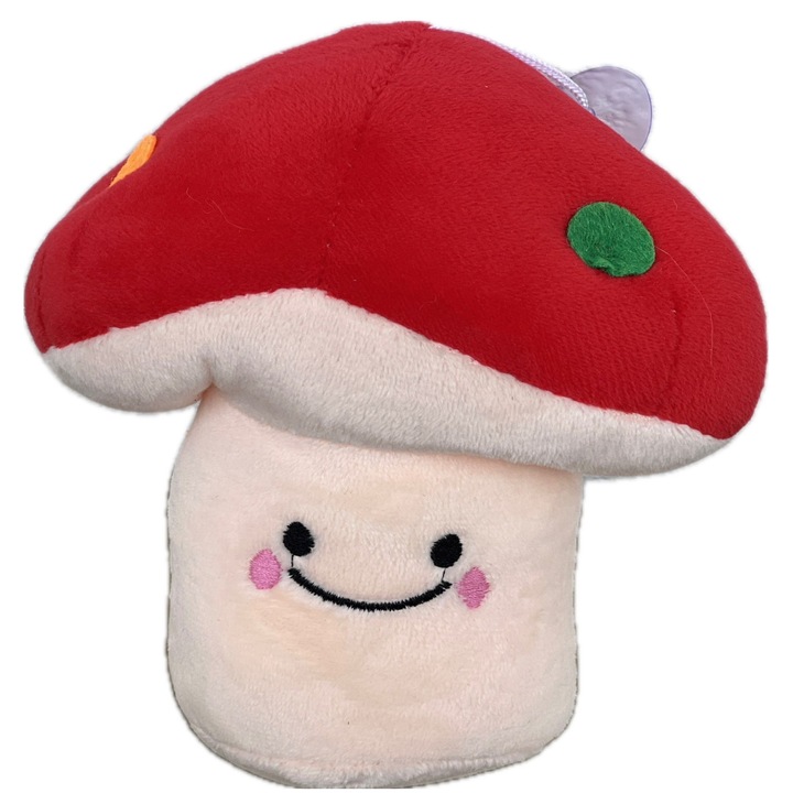 Jucarie plus, Ciupercuta, Rosu, 19 cm