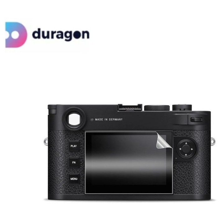Folie Duragon, pentru Leica M11-P, protectie ecran, silicon antisoc, kit inclus