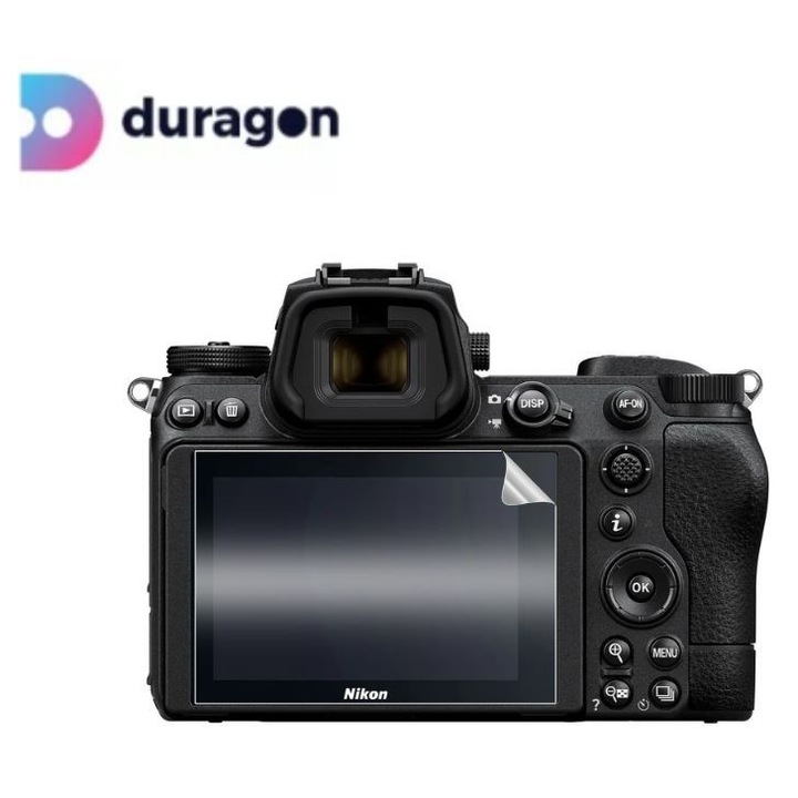 Folie Duragon, pentru Nikon Z 7II, protectie ecran, silicon antisoc, kit inclus