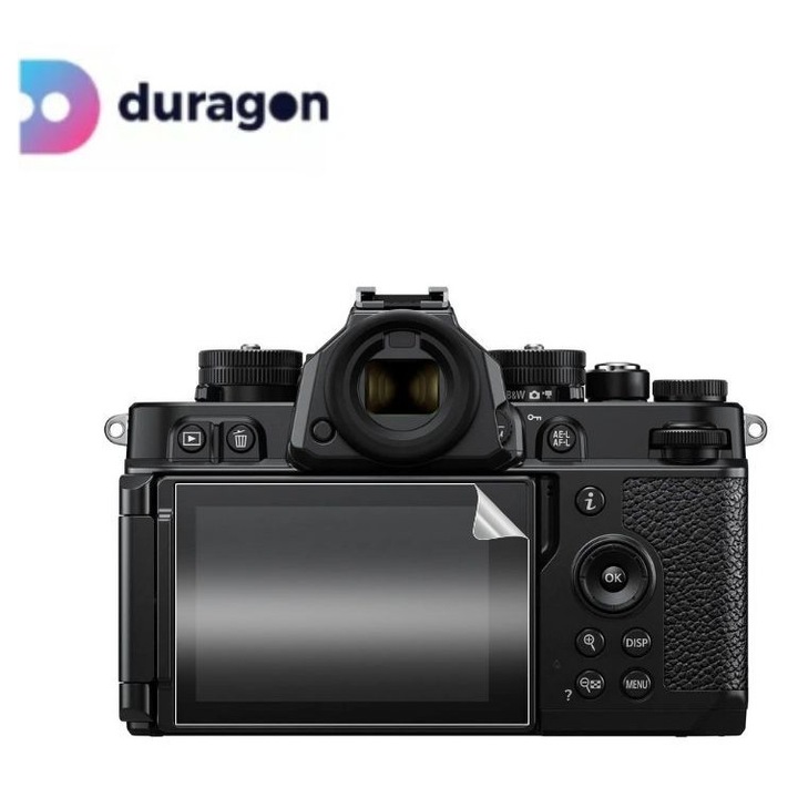 Folie Duragon, pentru Nikon Z f, protectie ecran, silicon antisoc, kit inclus
