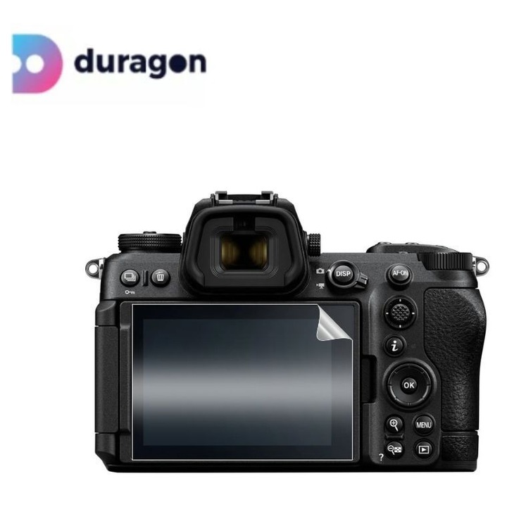 Folie Duragon, pentru Nikon Z6III, protectie ecran, silicon antisoc, kit inclus