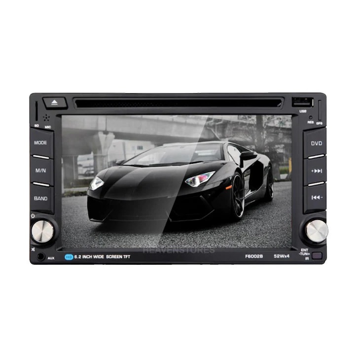 GPS навигация AT 6002 2DIN универсална Android, GPS, WiFi, DVD, 6.2 инча