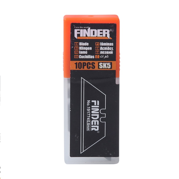 Set lame de schimb pentru cutit Finder, 60x19x0.6mm, 10 bucati