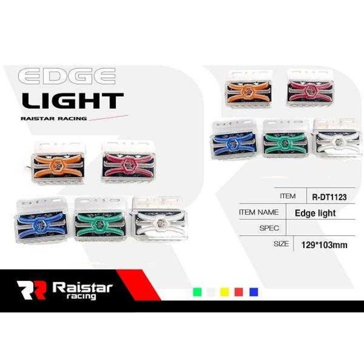 Becuri auto LED R-DT1123, 24V, 129x103mm, multicolor