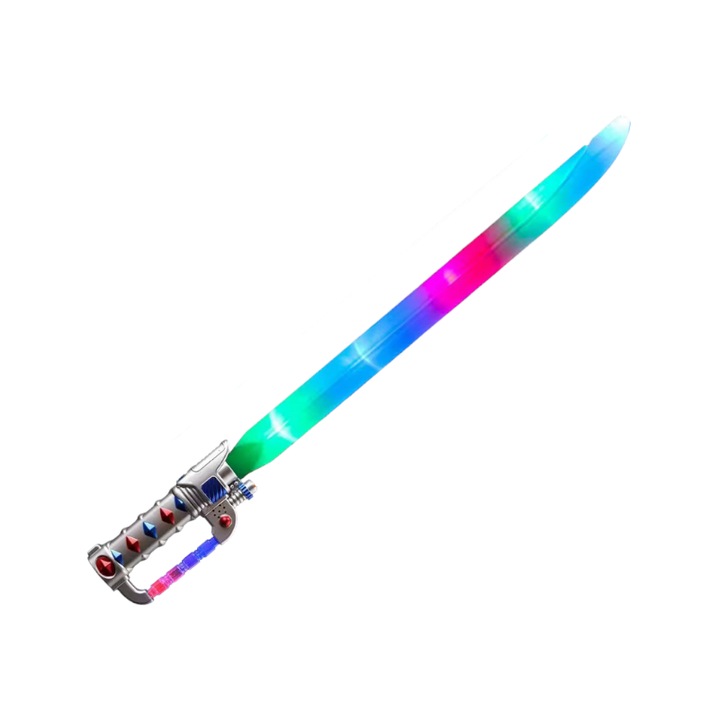 Sabie cu lumina LED pentru copii, multicolor