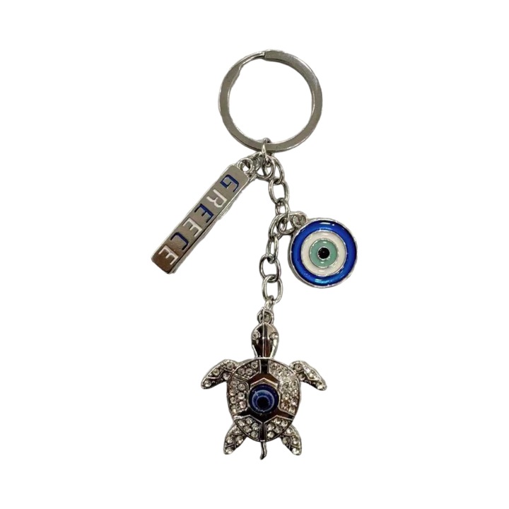 Комплект от 12 части - Туристически сувенирен ключодържател Матаки/Гърция - 280297