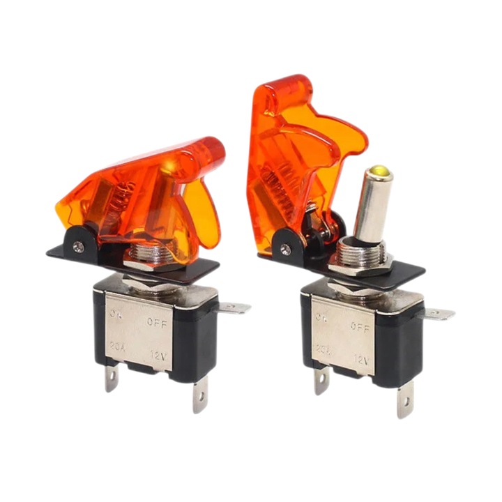 Intrerupator ON/OFF tip aviatie - R-F13401B-23-1AU - 180919 - eMAG.ro