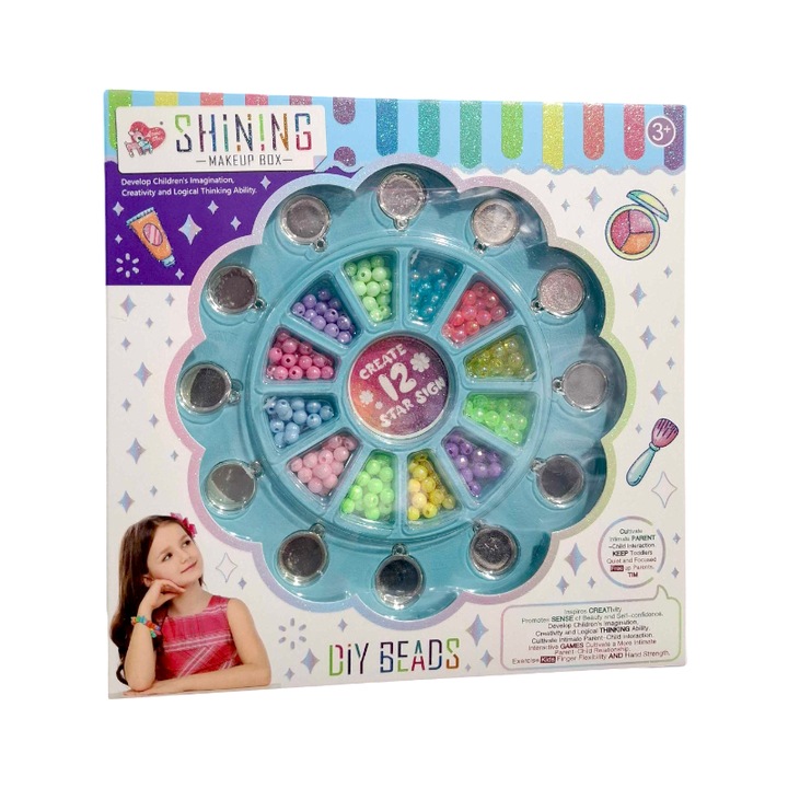 Kit DIY pentru bijuterii si machiaj - LD6082-2 - 922204