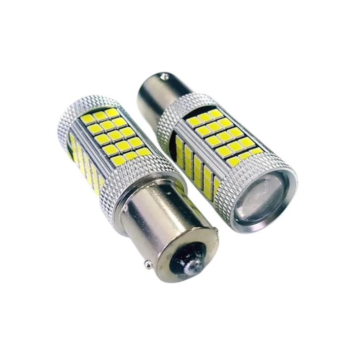 Set 2 Proiectoare LED S25, 400Lm, 50.000h, galben