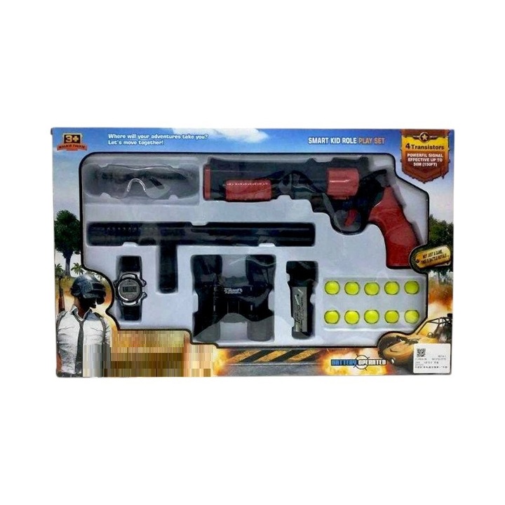 Pistol pentru copii cu gloante moi - Soft Gun - 861A-1 - 922266