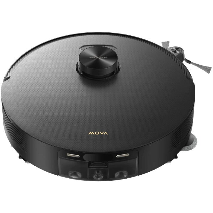 Robot aspirator si mop MOVA Z50 Ultra, 19000Pa, Auto-curatare, Perii anti-incurcare, Statie inteligenta, Negru