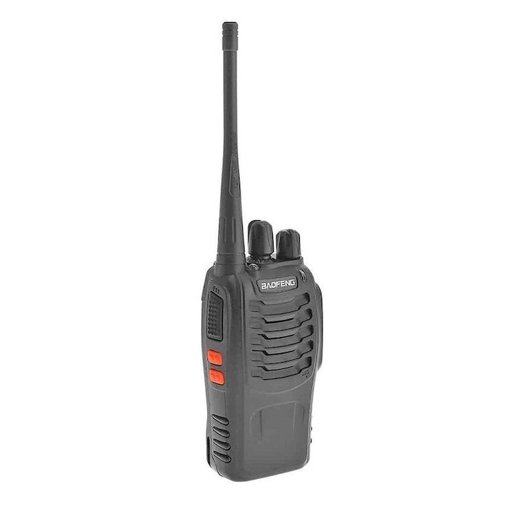 Statie radio Baofeng BF-888S, PMR446, 5W, 16 canale, 400-470MHz, negru
