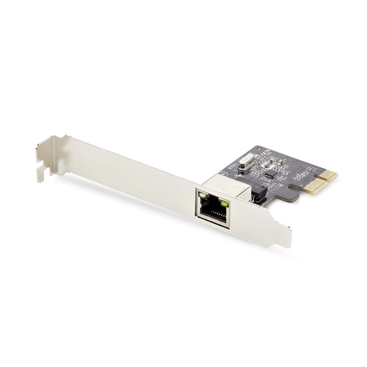 Placa de retea Startech ST1000SPEX2T, Ethernet, 1000 Mbps, neagra, PCI Express