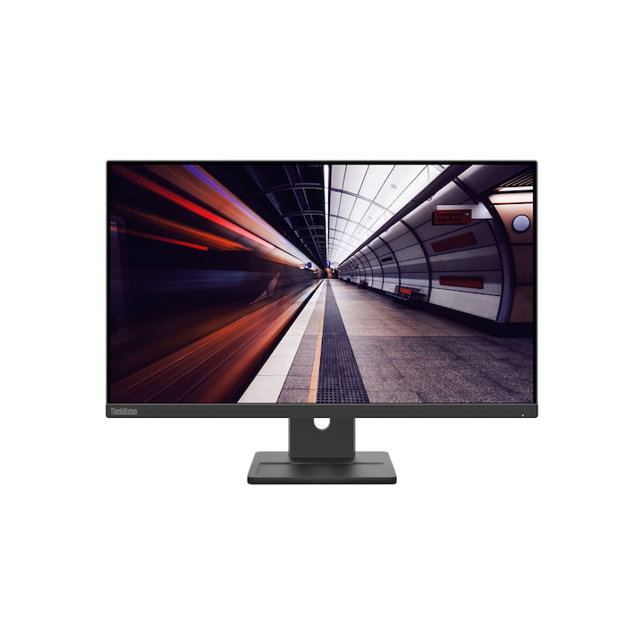 Lenovo ThinkVision E24-30 monitor, Full HD, 23,8 hüvelyk, 100 Hz, fekete
