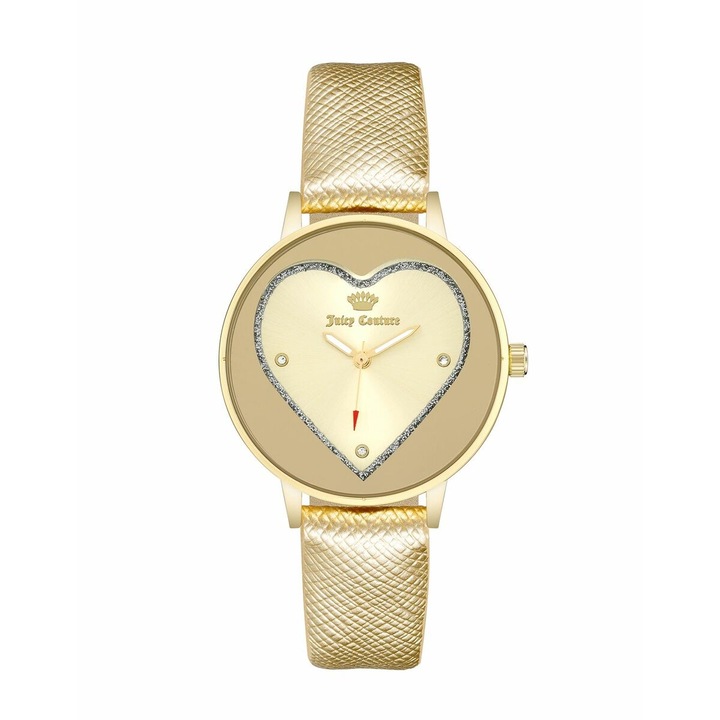 Ceas dama, Juicy Couture, Model JC1234GPGD, 38 mm, Auriu