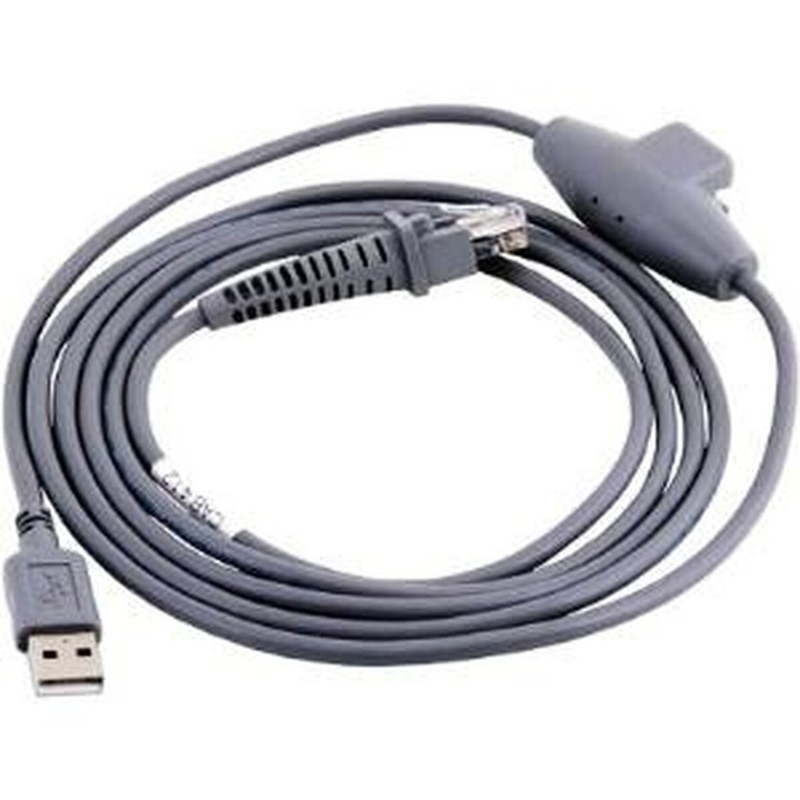 Datalogic USB kábel 8-0938-01, szürke, 4,5 m