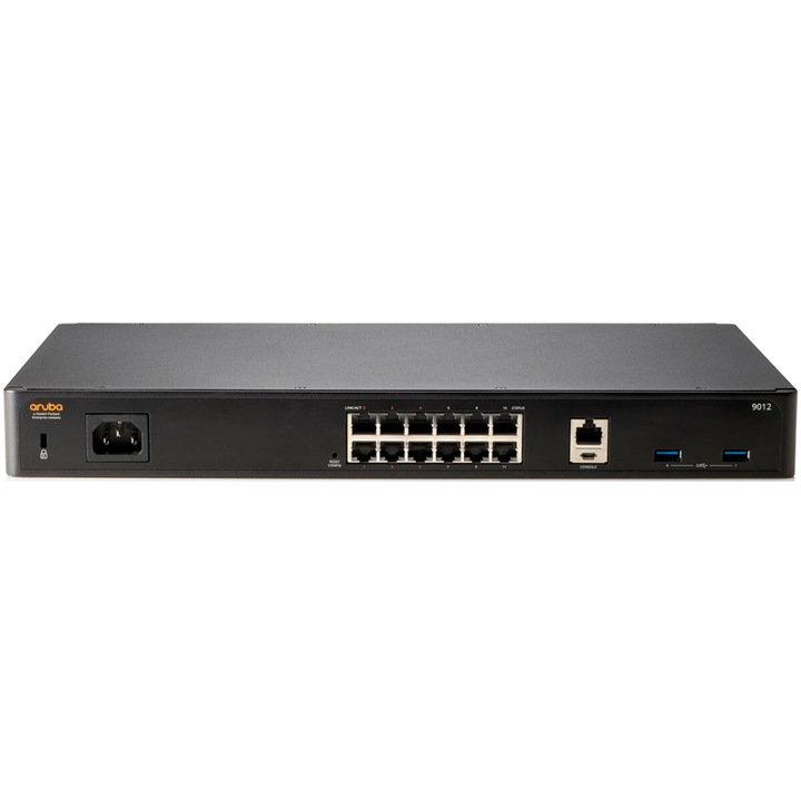 Рутер HPE R1B32A, черен, 260 мм, с LED индикатор за захранване