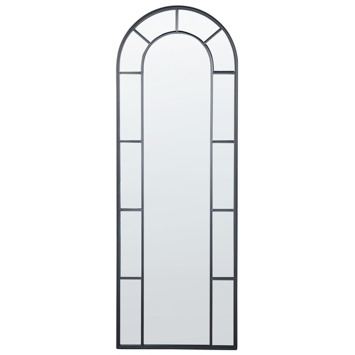 Falitükör Crosses Fém Fekete