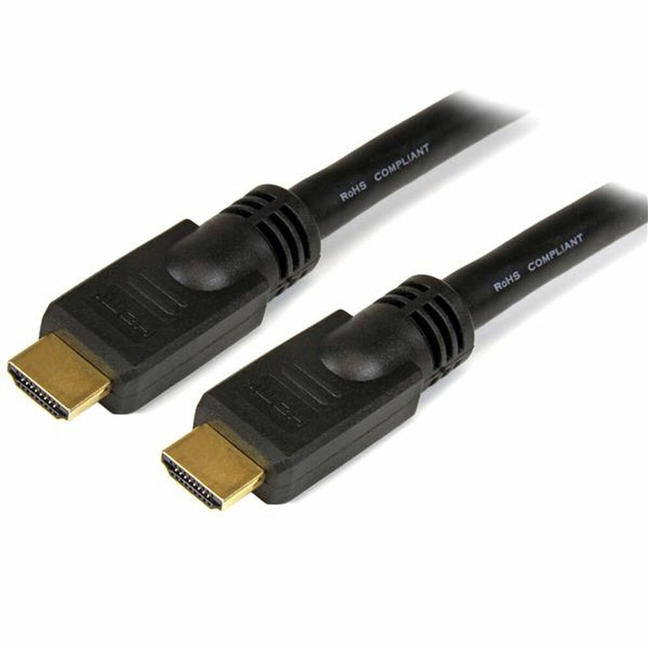 Cablu HDMI Startech, 15m, negru, 3840x2160px