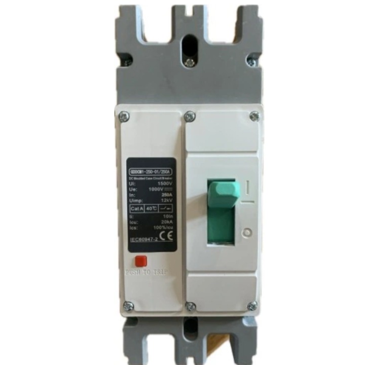 Intrerupator automat 2P MCCB pentru protectia bateriei solare - 250A DC 1000V
