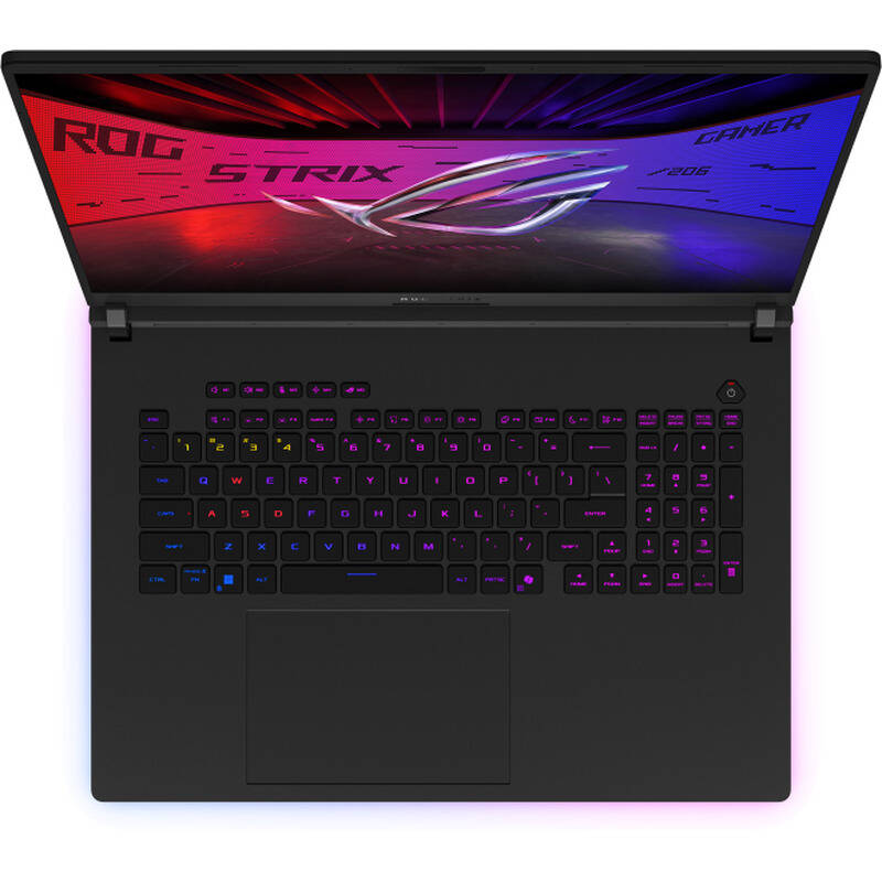 Laptop ASUS ROG Strix Scar 18 inch 2.5K Intel Core Ultra 9 275HX 64GB 2TB SSD RTX 5080 Free Dos Off Black