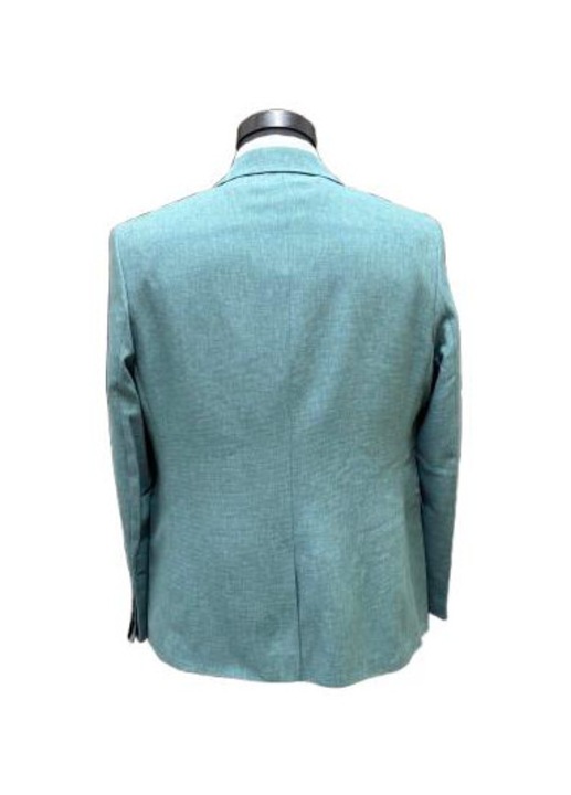 Sacou slim fit pentru barbati, Plus Scorpion, Verde menta, Marimea 62