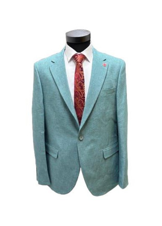 Мъжко яке Slim fit, Plus Scorpion, CK-2266-17, Ментово зелено