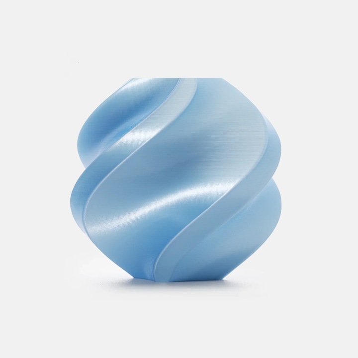 Rola Filament PLA SILK+, Baby Blue, 1.75 mm, Cu Spool, Bambu Lab