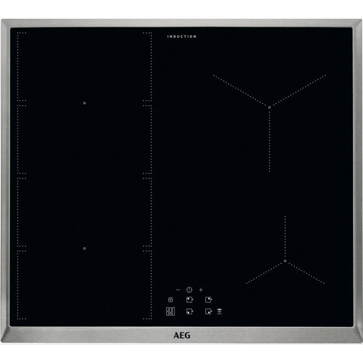 Plita cu inductie AEG IEE64070XB, otel inoxidabil