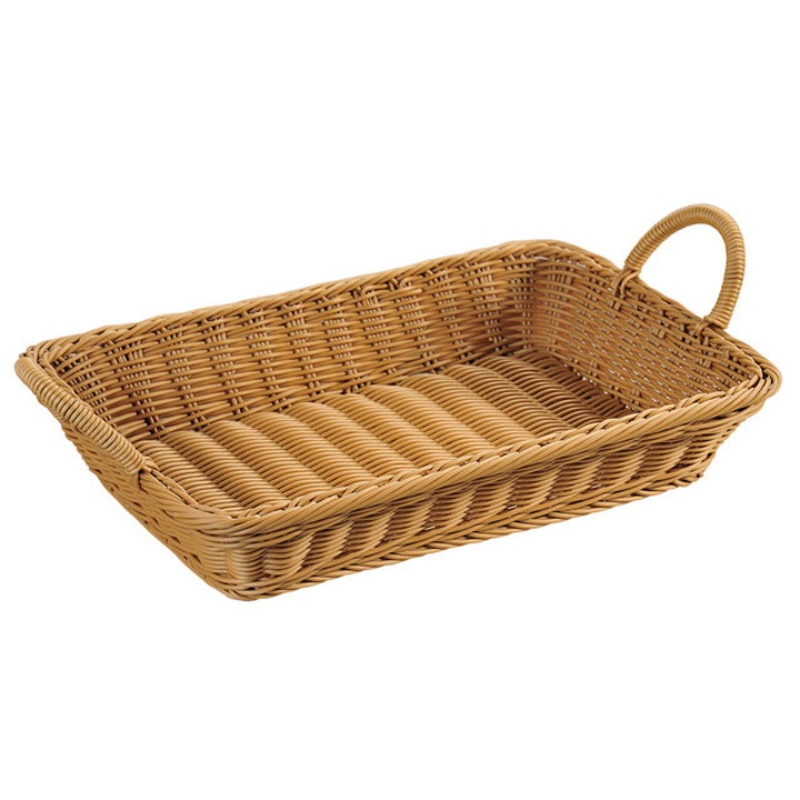 Cos de paine, fructe, dreptunghiular cu manere, 41 x 29 cm, Kesper