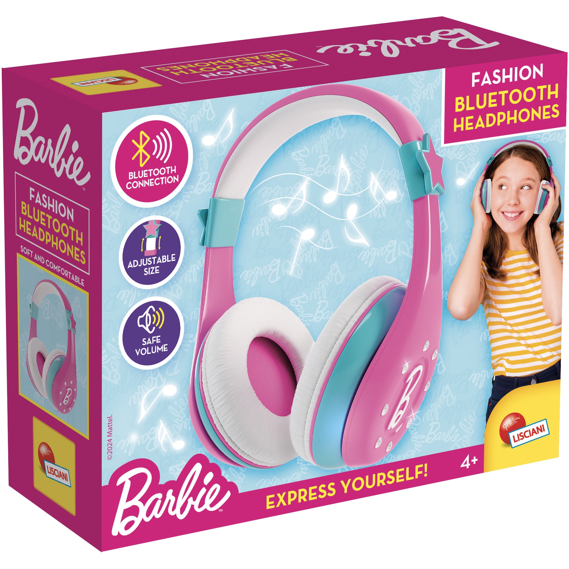 Casti bluetooth Lisciani Barbie - Fashion