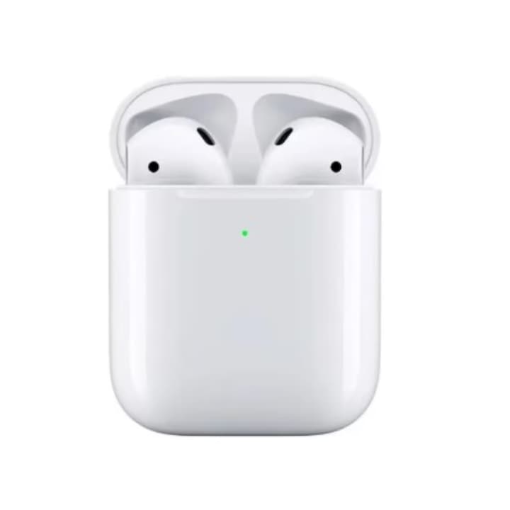 Безжични слушалки BeSmart, AirPods 2, In ear, Бели