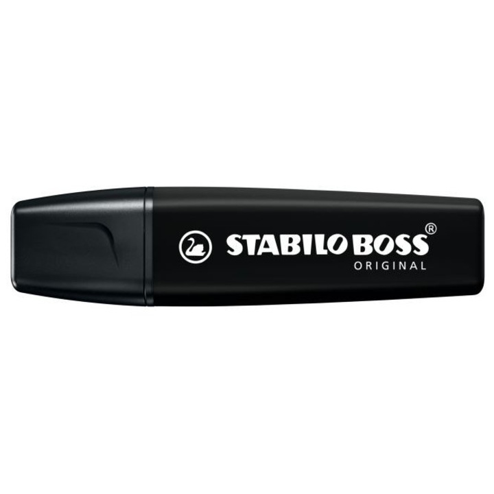 Текст маркер, Stabilo, Boss Original, Черен