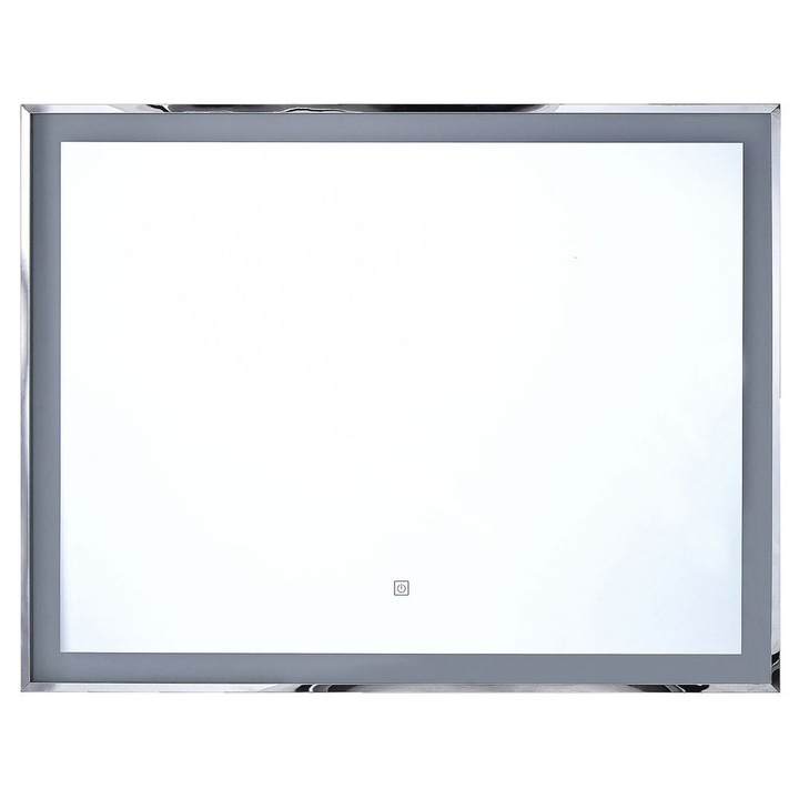 Oglinda LED pentru baie Argens 90 cm 70 cm Argintiu