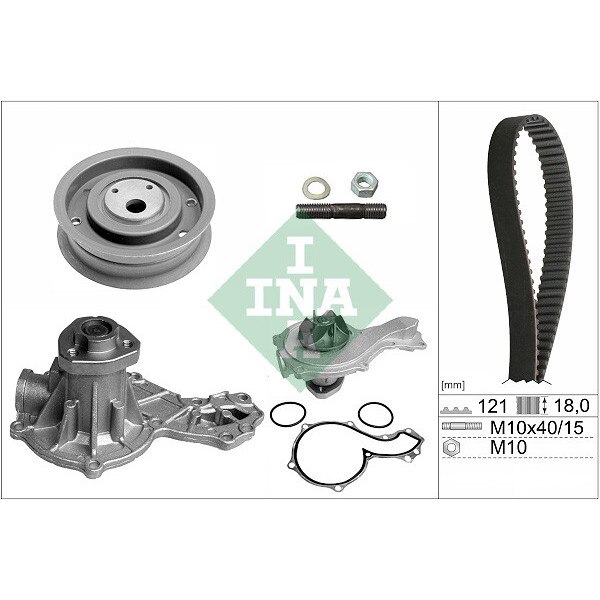 Set Kit de distributie curea intinzator pompa de apa Volkswagen