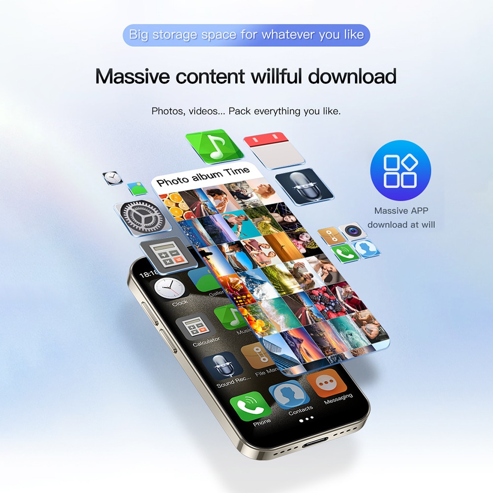 SOYES XS18 Pro telefon inteligent 2GB RAM 16GB ROM 3.0 Inch 3G cu 2 autocolante Auriu