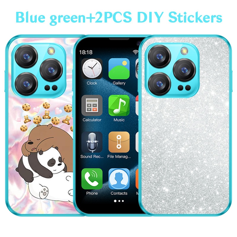 SOYES XS18 Pro telefon inteligent 2GB RAM 16GB ROM 3.0 Inch 3G cu 2 autocolante Cloisonné