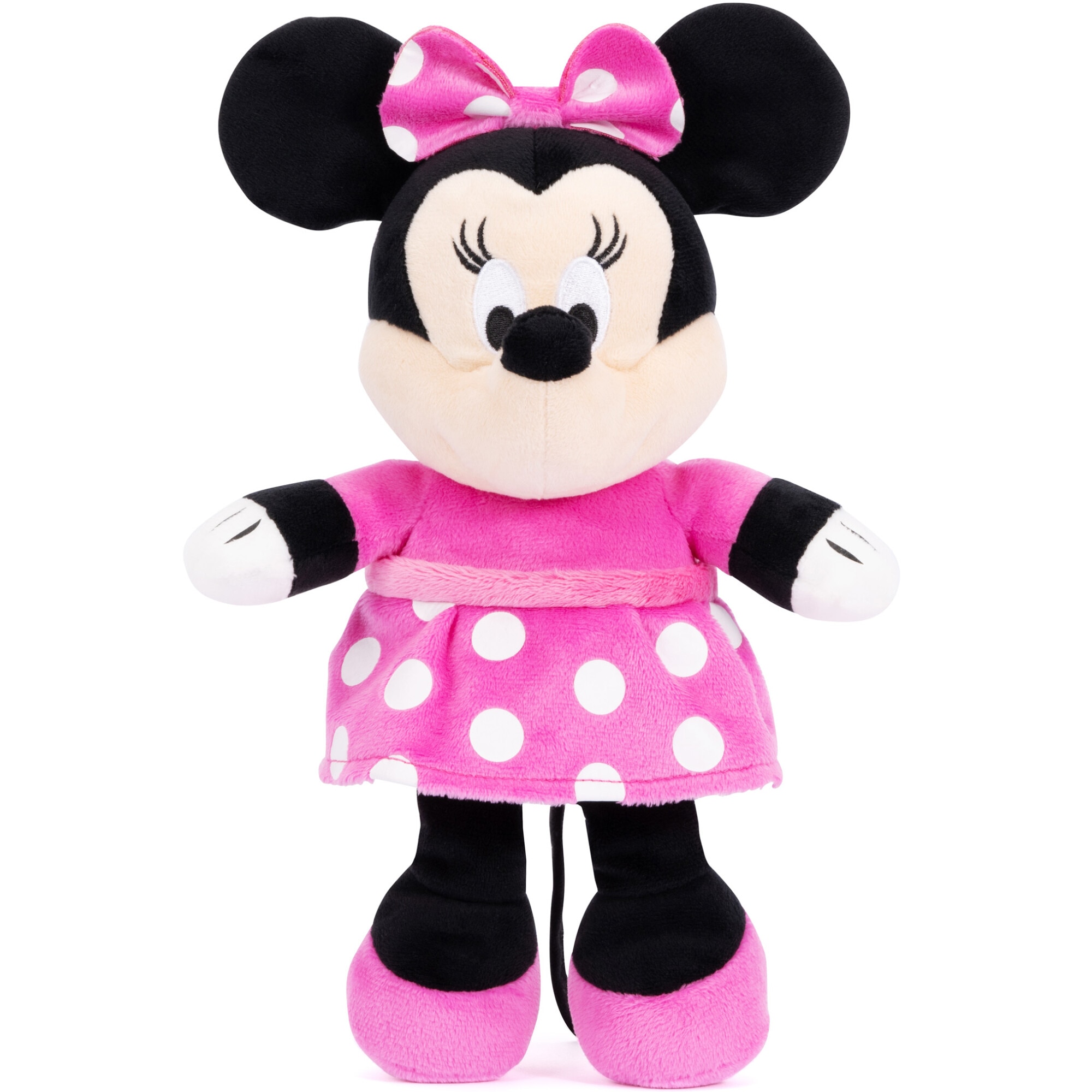 Jucarie de plus Disney, Minnie Flopsie, 28 cm