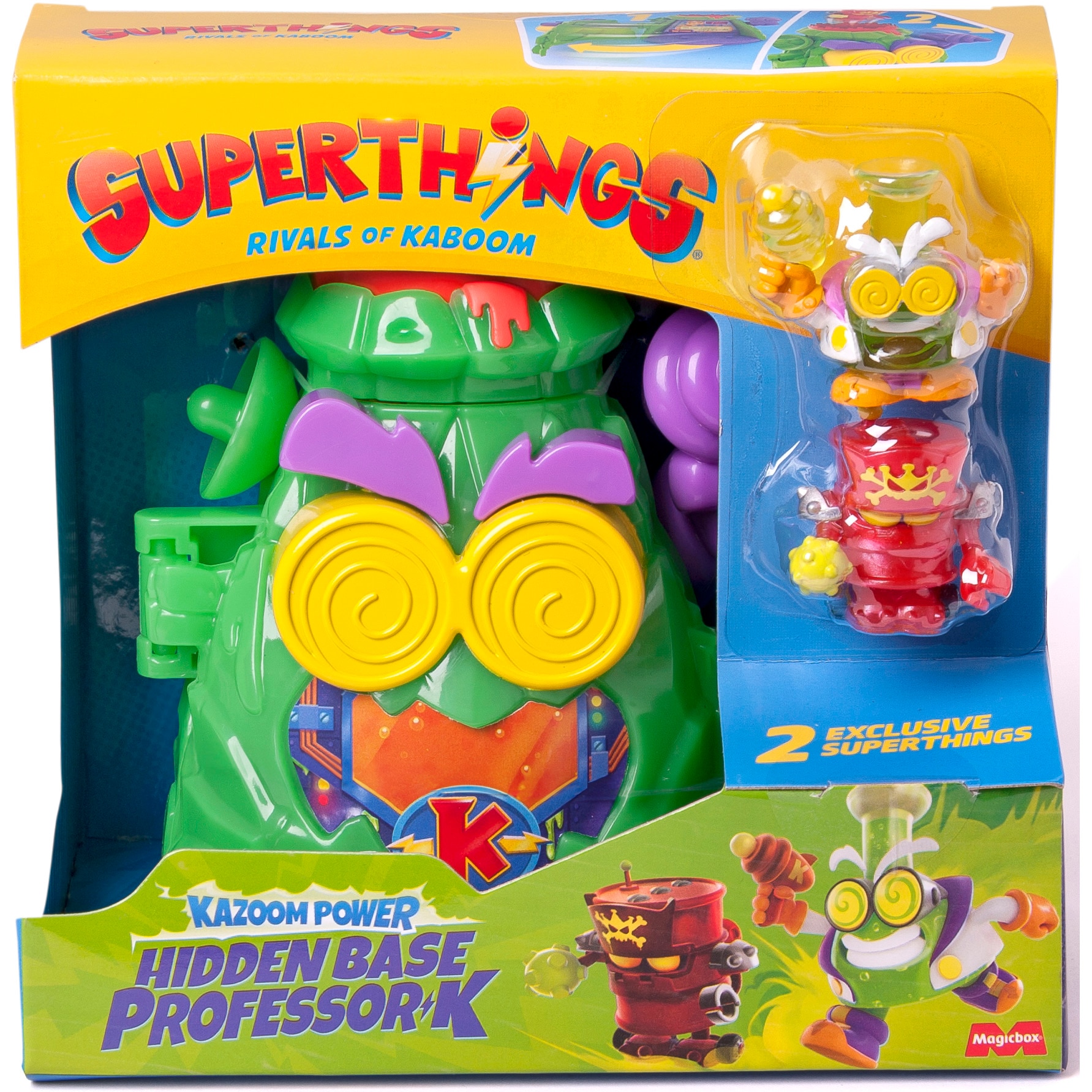 Set de joaca SuperThings - Baza ascunsa, Professor K.