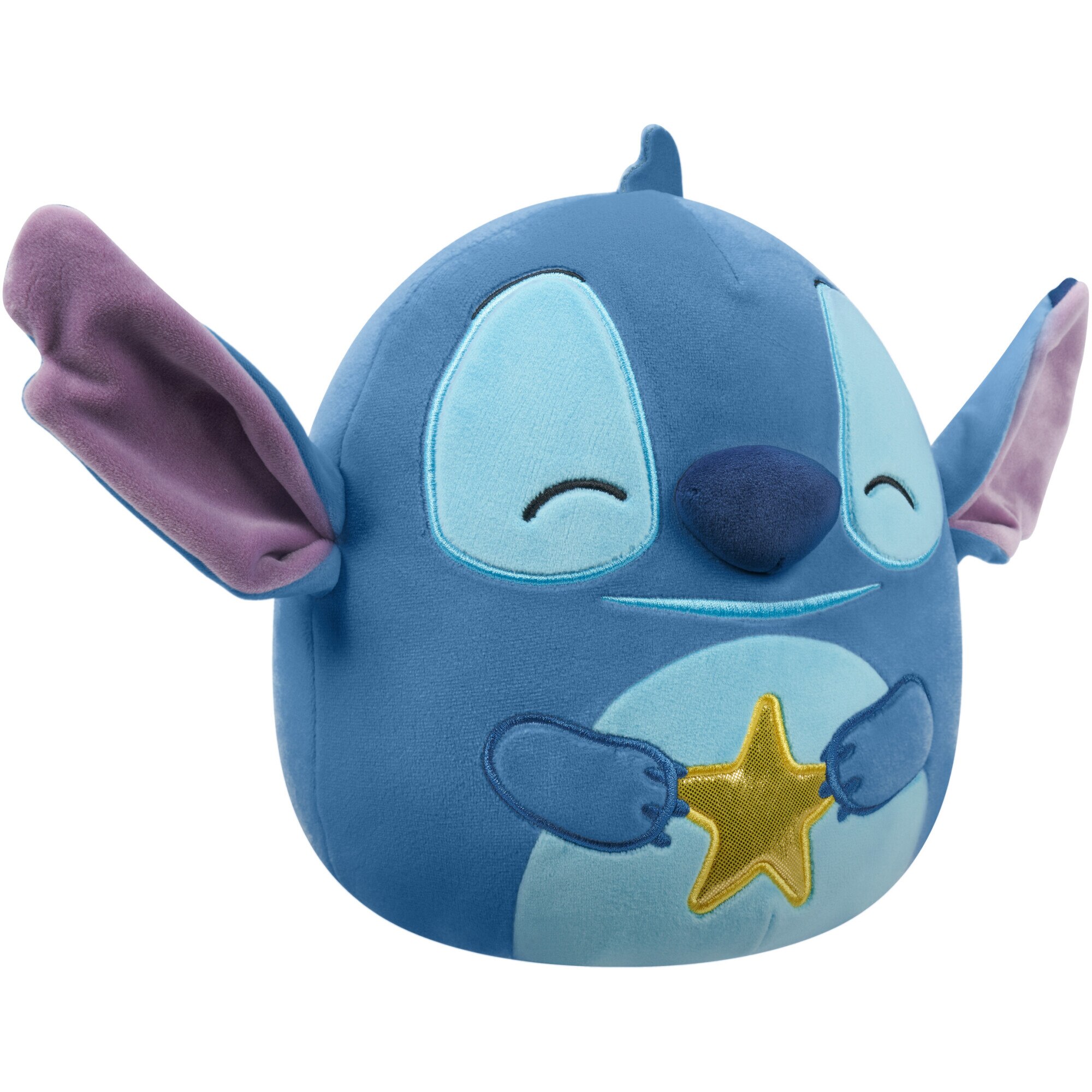 Jucarie de plus Squishmallows, Disney Stitch, Star, 25 cm