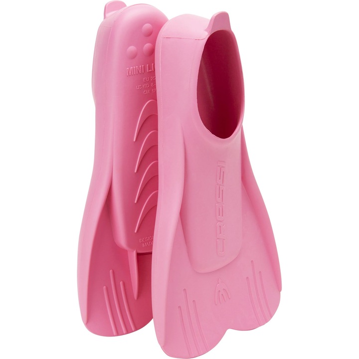 Cressi Mini Light rövid uszonyok, unisex gyerek, rózsaszín, 25/28