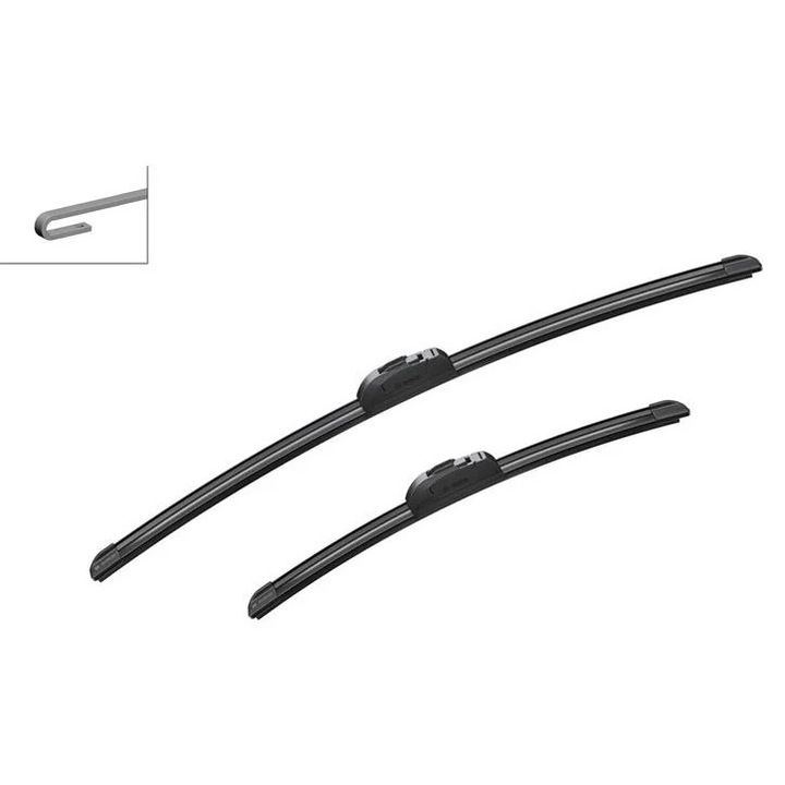 Suzuki Vitara II 2015- első ablaktörlő lapát szett flexibilis 60 és 40 cm (Bosch Aerotwin, A601S)