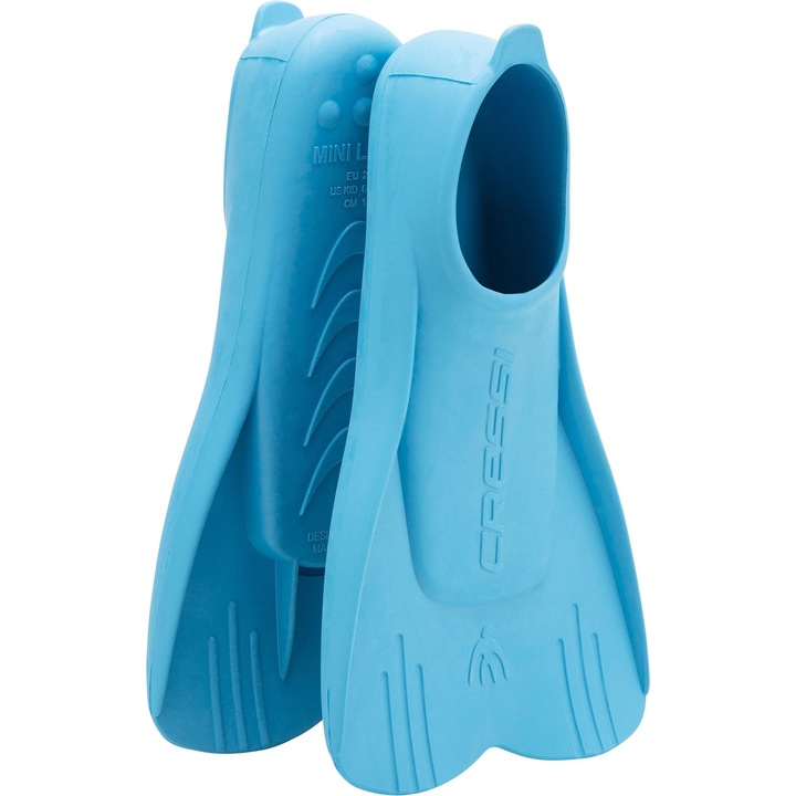 Cressi Mini Light rövid uszonyok, azúrkék, 25/28, unisex gyerekeknek