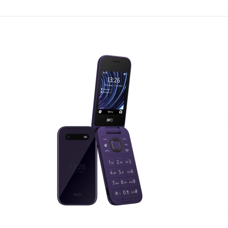 Telefon Mobil HMD 2660 FLIP, Dual Sim, VIOLET